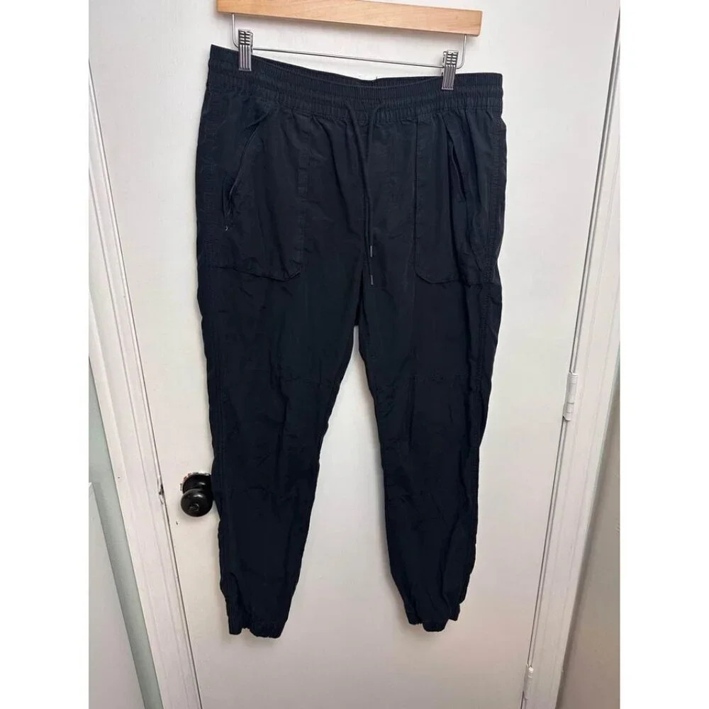 Black Jogger women’s  pants size large #0844